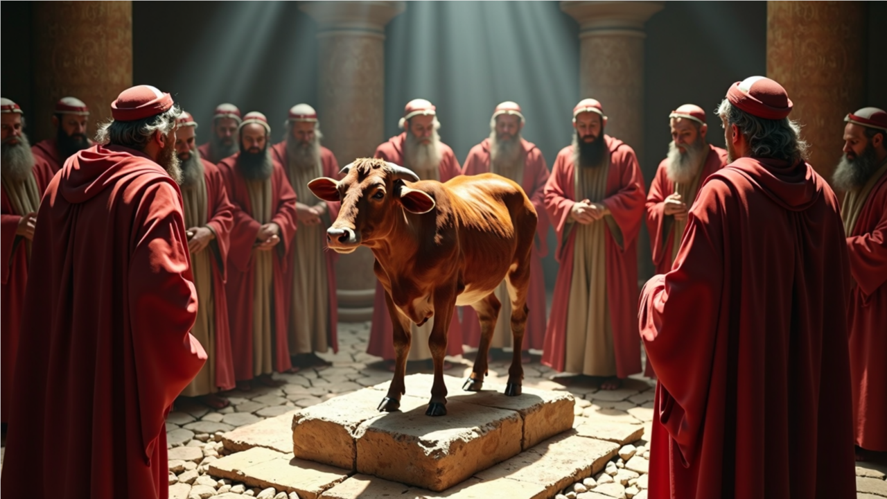 No Red Heifer ready for Passover 2025